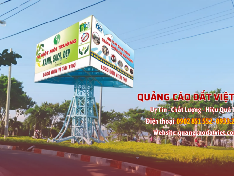 Công trình bảng hiệu quảng cáo LED Bình DƯơng